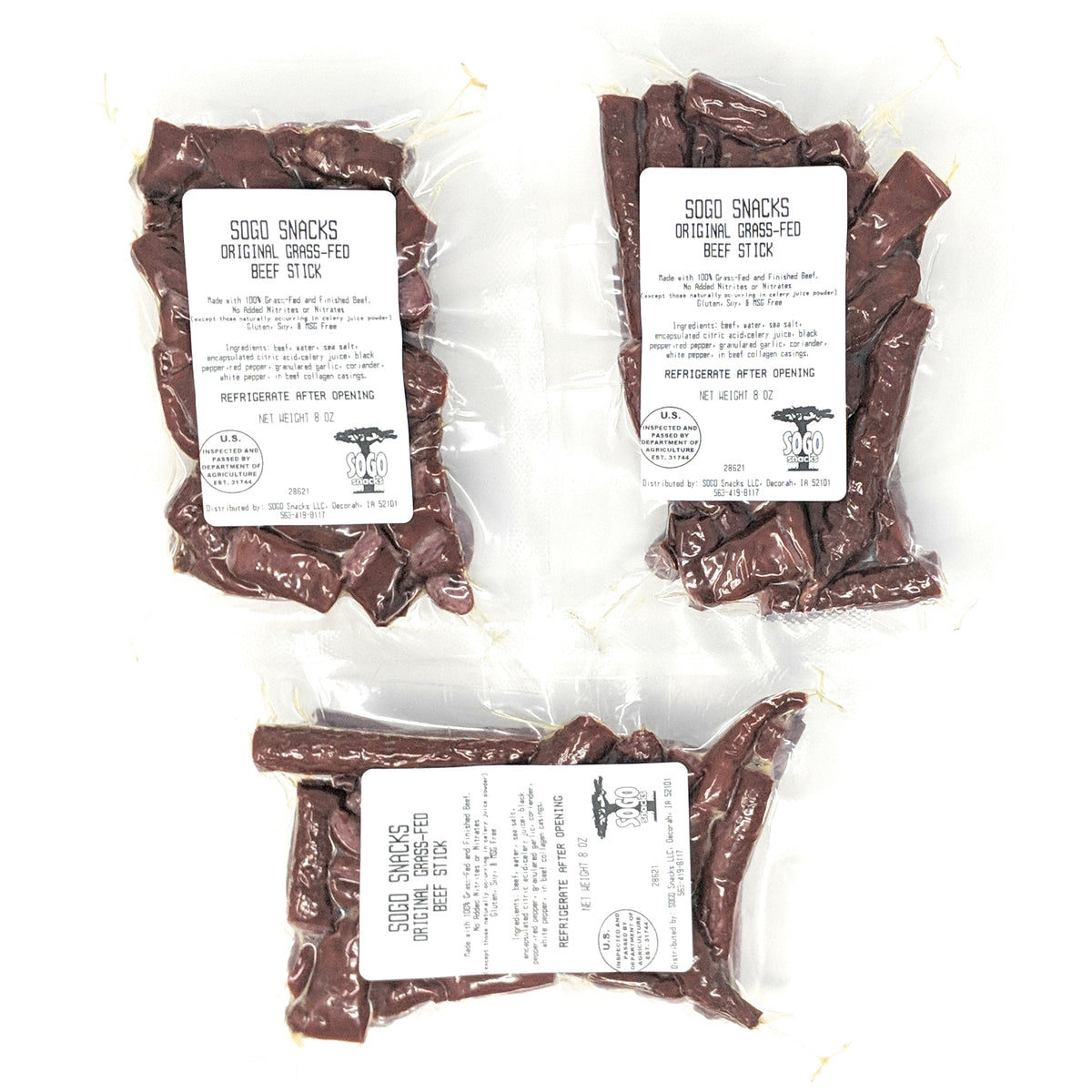 8 oz Beef Sticks Original