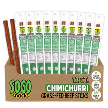 Chimichurri - 100% Grass-Fed Beef Sticks (No Sugar)
