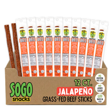 Jalapeño - 100% Grass-Fed Beef Sticks (No Sugar)