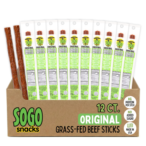 Spicy Southwest 100% Grass-Fed Beef Sticks | Sogo Snacks