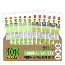 Variety - Original Flavors, 100% Grass-Fed Beef Sticks (No Sugar)